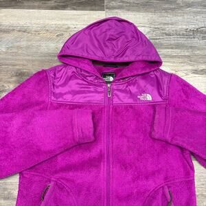 The North Face Osito Fleece Purple Womens L Full Zip Mock Neck Gorpcore‎ Jacket